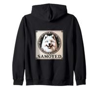 samoiedo design semplice Felpa con Cappuccio
