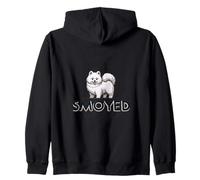 samoiedo design semplice Felpa con Cappuccio