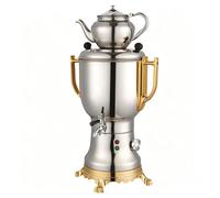Samovar Elettrico 1800W, Teiera Turca 4L + 1L, Controllo 30-100°C