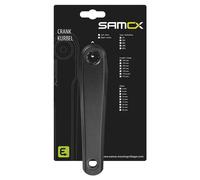 Samox Pedivella Destra Bosch Gen 1/2/4 Brose System Isis 13 Mm Black Anodized