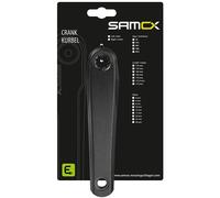 Samox Pedivella Sinistra Bosch Gen 1/2/4 Brose System Isis 13 Mm E-bike Black Anodized