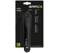 Samox Pedivella Sinistra Bosch Gen 3 Bni 5 Mm E-bike Black Anodized