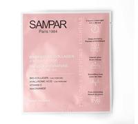 SAMPAR Maschera Collagene Viso Coreen - Marca francese dal 1984 - Fabbricazione Coree Expertise Skincare - Bio Collagene Repellente Anti Rughe - IDRATAZIONE intensa Acido Ialuronico - GLASS SKIN