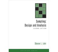 Sampling: Design And Analysis