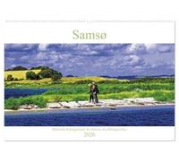 Samsø - Dänische Kattegatinsel im Herzen des Königreiches (Wandkalender 2026 DIN A2 quer), CALVENDO Monatskalender: Stimmungsvolle Momente und ... Samsø in 13 attraktiven Fotografien fest.