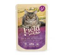 Sam's Field True Meat Fillets - Turkey & Carrot cibo in bustina 24 x 85 g