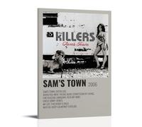 Sam's Town-the Killers, Dipinti decorativi impermeabili e antimacchia, poster ad alta definizione, adatti per molteplici scenari in salotti, camere da letto e uffici, stile cornice, 40 x 60 cm