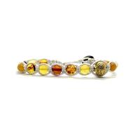 Samsara Bracciale Kailash Tibetano Buddista - Bracciale Spirituale Benessere Mente e Corpo - Filo in cotone cerato Bianco (AMBRA)