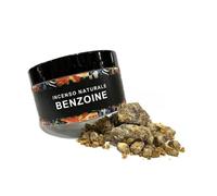 Samsara Incenso Naturale in Resina di Benzoino puro senza sostanze aggiunte - confezione elegante e pratica - 75ml - Fumigazione Purificazione (BENZOINO)