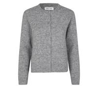 Samsøe Samsøe - Cardigan in Alpaca Grigio Melange - - Knitwear - Donna - Grigio - XS