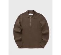 Samsøe & Samsøe GUNA HALF ZIP 10490 men Pullovers brown in taglia:S