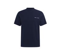 Samsøe Samsøe Maglietta 'Norsbro' blu scuro / bianco Uomo - Premium - Maglie e T-shirt - T-shirt Samsøe Samsøe XL