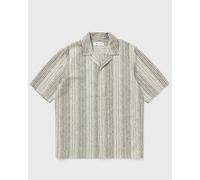 Samsøe & Samsøe OSCAR AX SHIRT 14749 men Shortsleeves beige in taglia:M