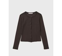 Samsøe & Samsøe SAALEXO LS CARDIGAN 7542 women Zippers & Cardigans brown in taglia:S