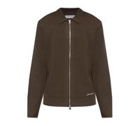 Samsøe Samsøe - Samatt Zip Polo - - Knitwear - Uomo - Marrone - M