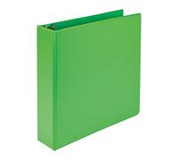 Samsill Earth's Choice - Raccoglitore a 3 anelli, personalizzabile, anello rotondo da 5,1 cm, fino al 25% in plastica a base vegetale, colore: lime
