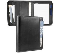 Samsill Raccoglitore professionale con cerniera da 2,5 cm con tasca per iPad, nero (15650)