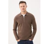 Samsoe Samsoe - Guna Half Zip 10490 Marrone - Abbigliamento S Marrone