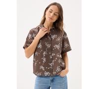 Samsoe Samsoe - Mina ss shirt 14028 Marrone - Abbigliamento M Marrone