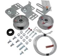 Samson - Kit di conversione per porte da garage alte 2,1 m, cavi pesanti, tamburi, staffa centrale, compatibile con estensioni, EZ - Set & Torque-Master Systems