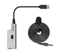 Samson - LMU1 - Bundle Microfono Lavalier Broadcast e adattatore audio USB (LM8 + UP1)