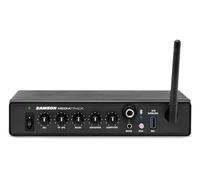 Samson MediaTrack - Mixer a 4 canali e interfaccia audio USB con Bluetooth, Voiceover-Ducking, ingressi XLR/Line e uscita stereo/mono per studio, streaming e installazioni