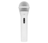 Samson Q2U - Microfono dinamico palmare USB e XLR con cardioide modello polare per podcasting e live streaming, colore: bianco