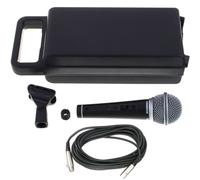 Samson R21S MICROFONO DINAMICO CON CAVO SUPPORTO e VALIGETTA PER CANTO KARAOKE
