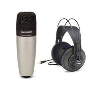 SAMSON C01/SR850 - Bundle Microfono a Condensatore Cardioide + Cuffie semi-open