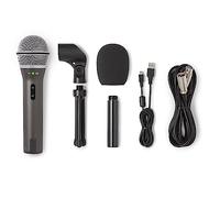 Samson SAQ2U Microfono dinamico plamare USB/XLR, Grigio