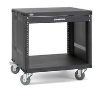 SAMSON SRK Universal Equipment Rack sta 8 Space da 3 pollici di bocche di bloccaggio flangiata pannello da 19 pollici neri