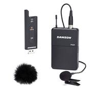 Samson XPD2 - Sistema wireless USB con microfono Lavalier + protezione antivento Keepdrum WS05