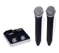 Samson XPD2m - 2.4 GHz sistema radio digitale portatile doppio canale, batteria 20 ore, portata 30 m, per PA, palcoscenico e lezioni dal vivo