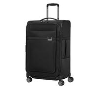 Samsonite Airea Trolley da stiva, 67 cm | Nero, trolley morbido espandibile, 67H x 43W x 26D cm, 73.5 L, 2.4 kg, con lucchetto TSA e doppie ruote a scomparsa