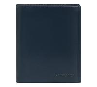 Samsonite Attack 3.0 Portafoglio Protezione RFID Vera Pelle 13 cm blu