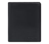 Samsonite Attack 3.0 Portafoglio Protezione RFID Vera Pelle 13 cm nero