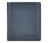 Samsonite Attack 3.0 Portafoglio Protezione RFID Vera Pelle 8.5 cm blu