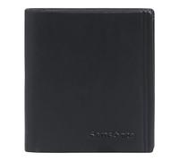 Samsonite Attack 3.0 Portafoglio Protezione RFID Vera Pelle 8.5 cm nero