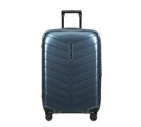 Samsonite Attrix Spinner M, Valigia, 69 cm, 73 L, Blu (Blu Acciaio)