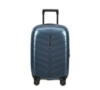 Samsonite Attrix Spinner S, Bagaglio a Mano Espandibile, 55 cm, 38/44 L, Blu (Blu Acciaio)