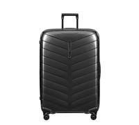 Samsonite Attrix Trolley da stiva, 81 cm | Nero, trolley rigido, 81H x 55W x 32D cm, 120 L, 3.5 kg, con lucchetto TSA e in materiale Roxkin