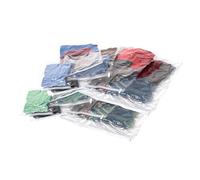 Samsonite Borse dell'imballaggio di compressione, borse dell'imballaggio di compressione, Trasparente, 12-Piece Kit (2-Pouch/4-Carry-On/4-Large/2-X-Large, Borse di imballaggio di compressione