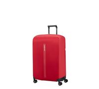 Samsonite Ta Revolution Foldable Copertura protettiva per valigia L - Copertura antipioggia (red) rosso