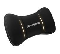 Samsonite Cuscino da viaggio nero SA5248 per auto, SUV, aiuta ad alleviare il dolore al collo e migliorare la circolazione, in memory foam puro, adatto alla maggior parte dei veicoli