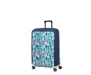 Samsonite - Custodia pieghevole per valigia M, Multicolore (City Print)