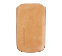 Samsonite Custodia Protettiva Slim Beige In Vera Pelle Per Doro Primo 368 215