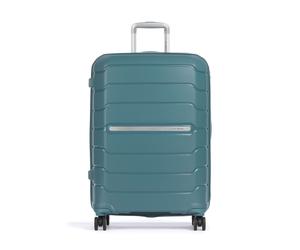 Samsonite Flux Exp Valigia trolley (4 ruote) petrolio, polipropilene, unisex