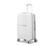 Samsonite Freeform Hardside espandibile con doppie ruote girevoli, bianco/grigio, Carry-On 21-Inch, Freeform Hardside espandibile con doppie ruote girevoli