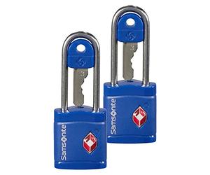 Samsonite Global Travel Accessories TSA Key Lucchetto per Valigie, 6 centimeters, Blu (Midnight Blue)