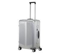 Samsonite Lite-Box Alu Boss Edition 4 ruote Carrello 69 cm color argento